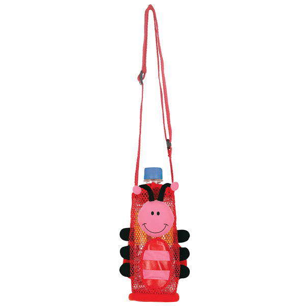 Ladybird water bottle holder for children