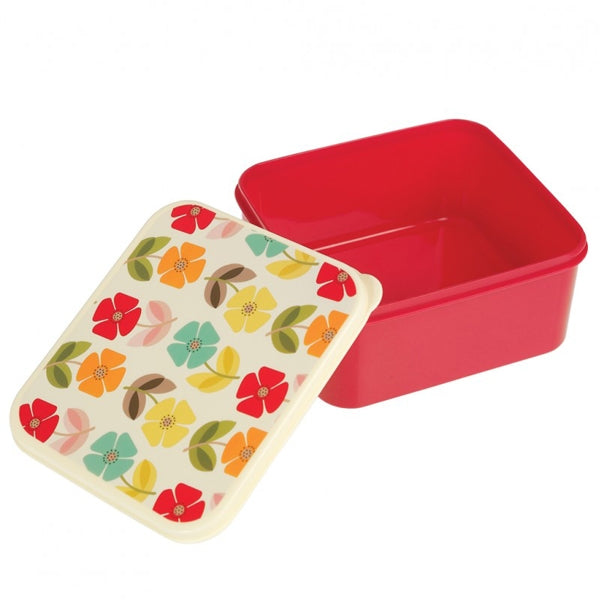 Girls’ multicoloured poppy lunch box