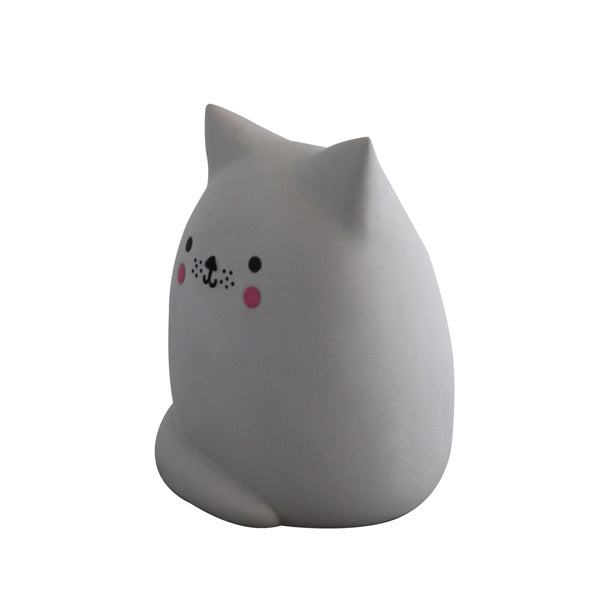 Happy cat LED night light for girls