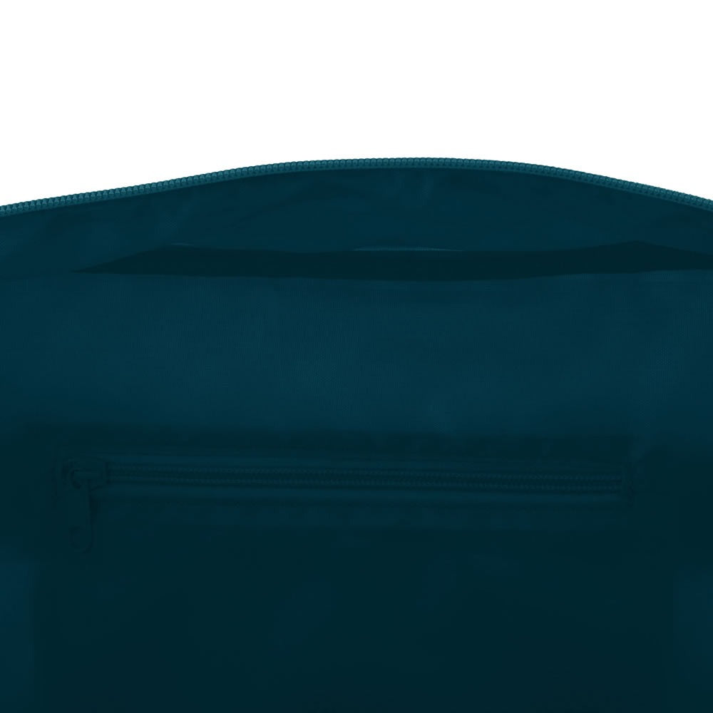 Interior of a children’s dinosaur duffle bag