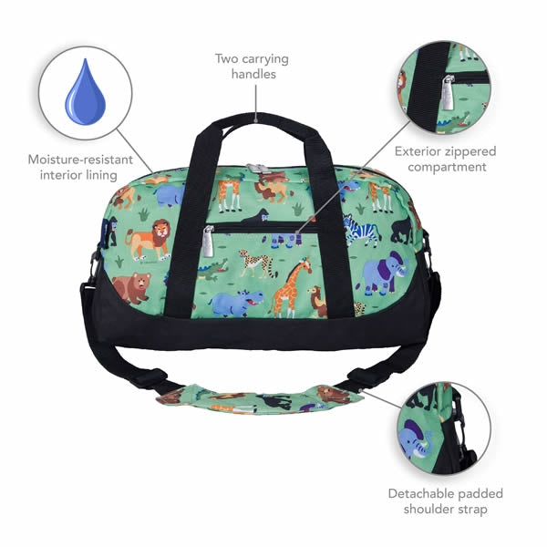 Jungle duffle bag for kids