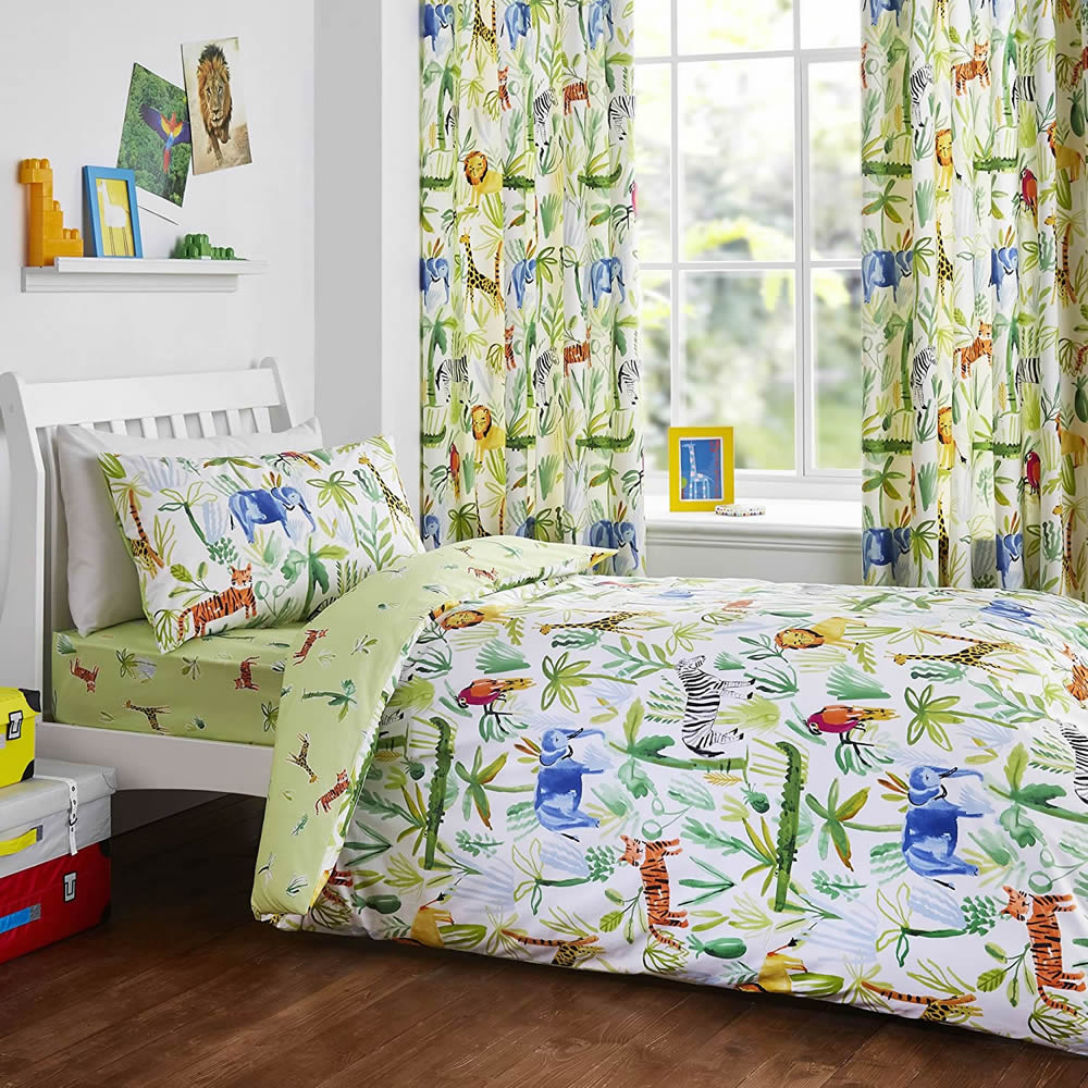 Jungle duvet cover for children