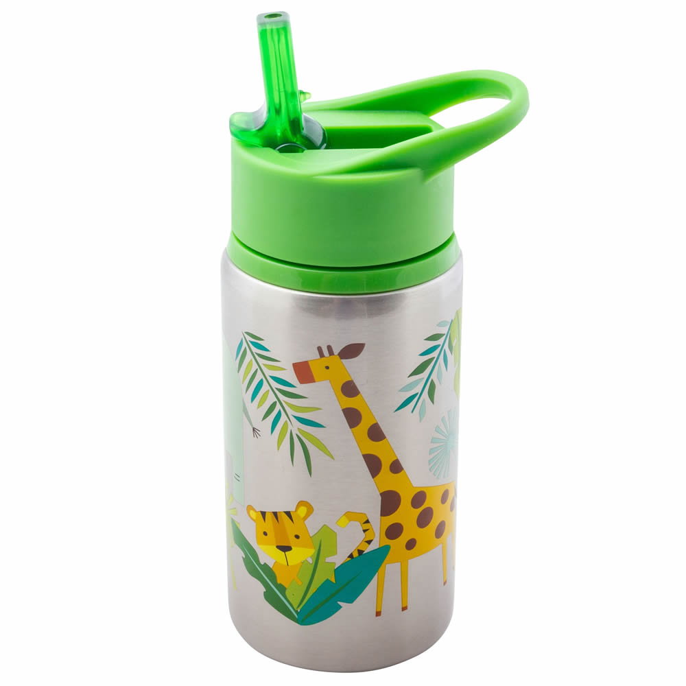 Jungle stainless steel water bottle