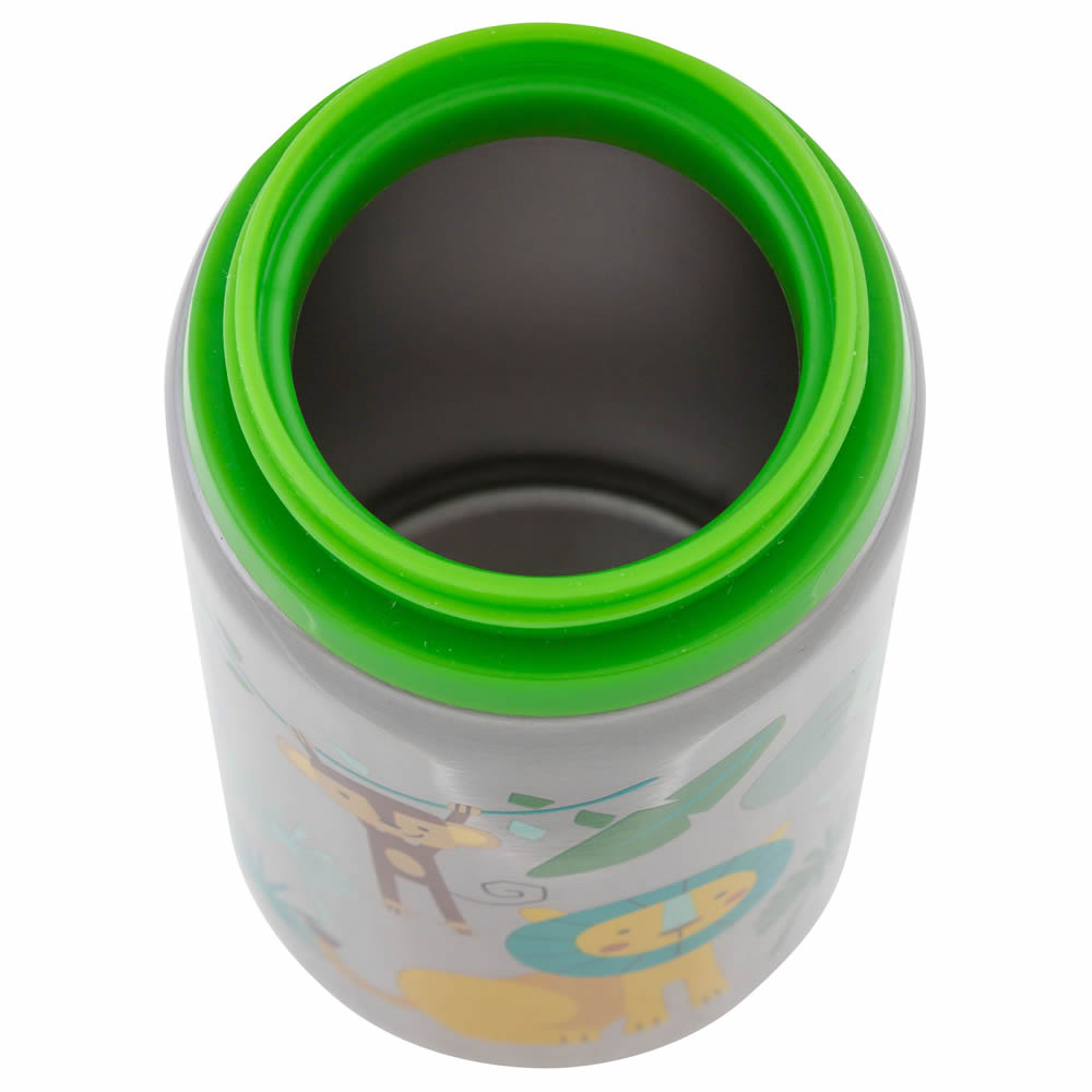 Children’s jungle stainless steel water bottle