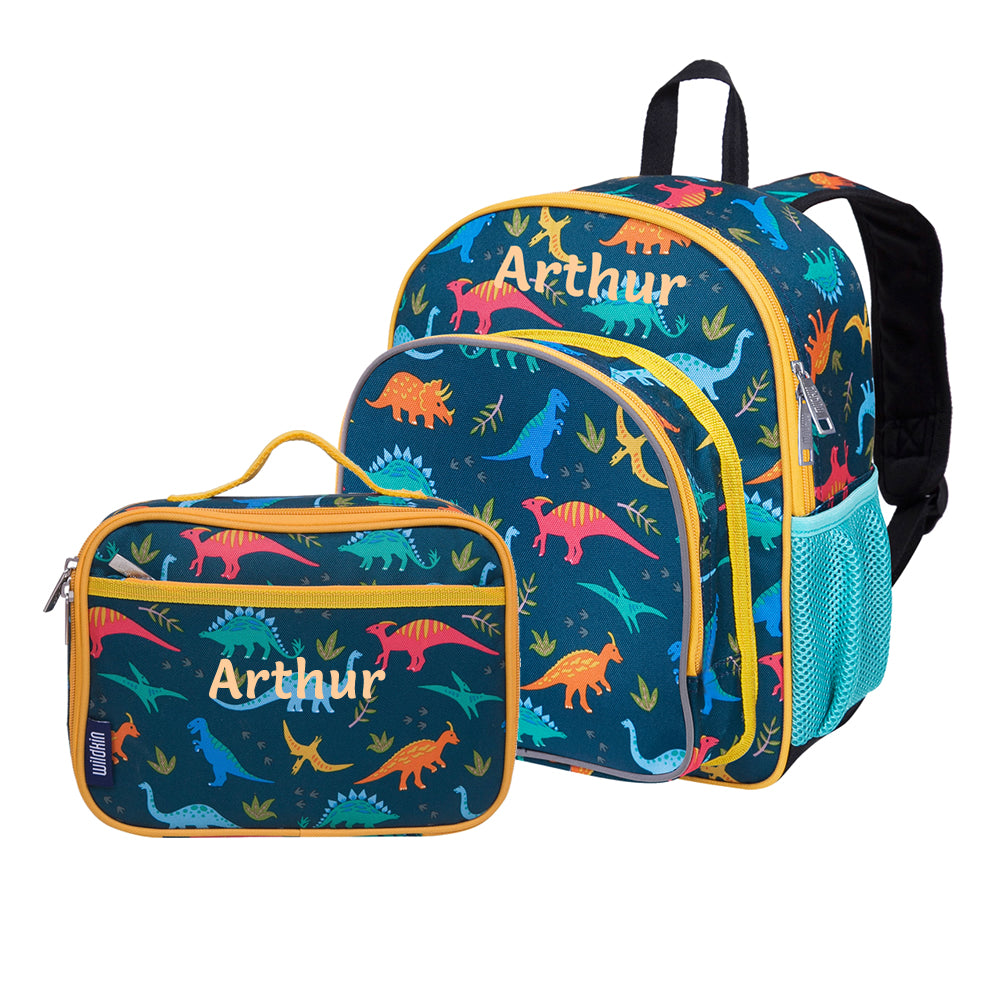 Jurassic dinosaur children’s backpack set