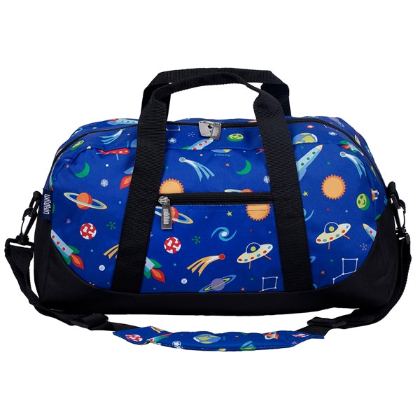 Space design duffle bag for children