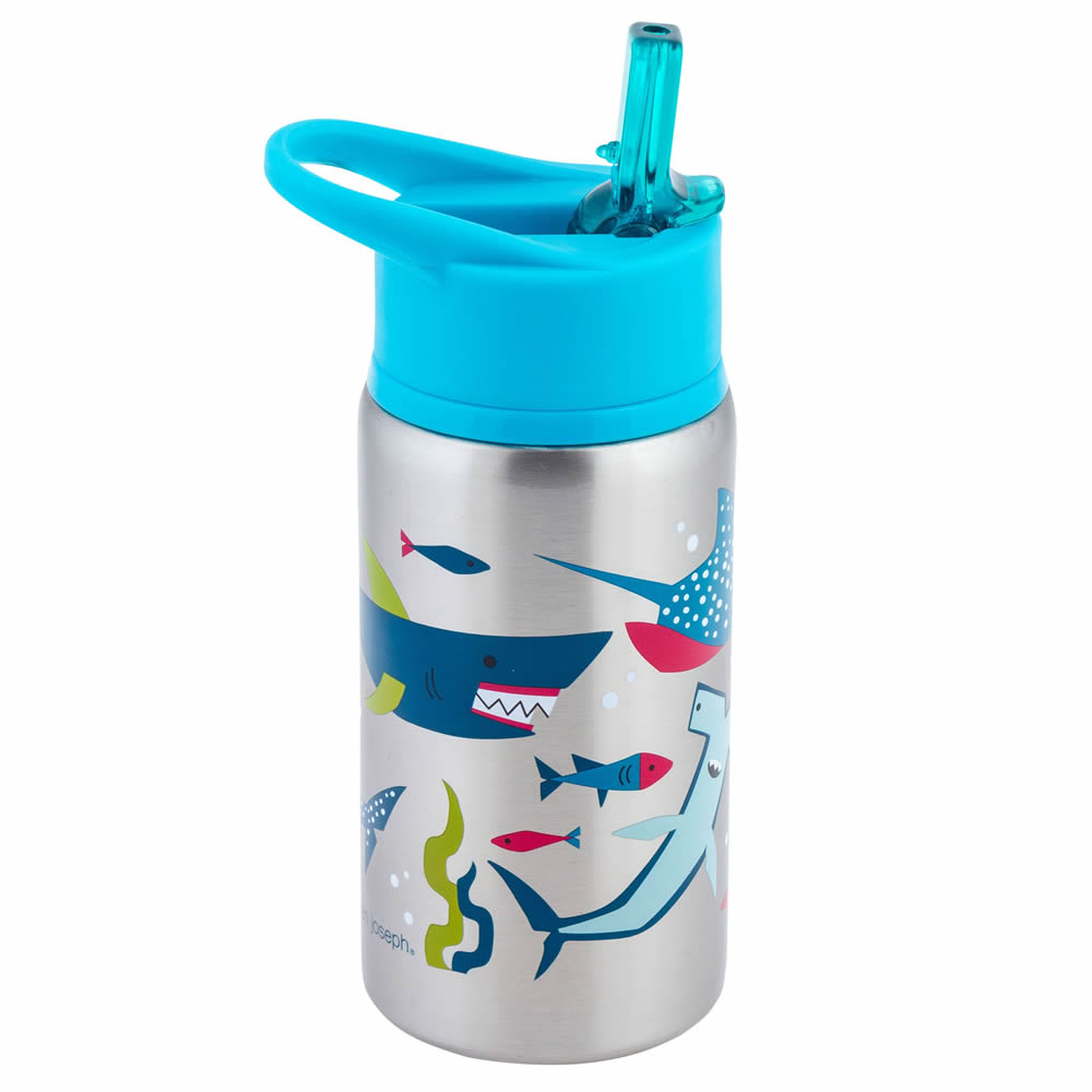 Shark water bottle for children