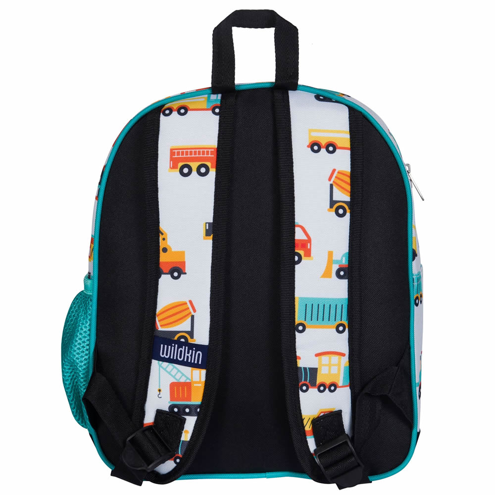 Open construction backpack for children