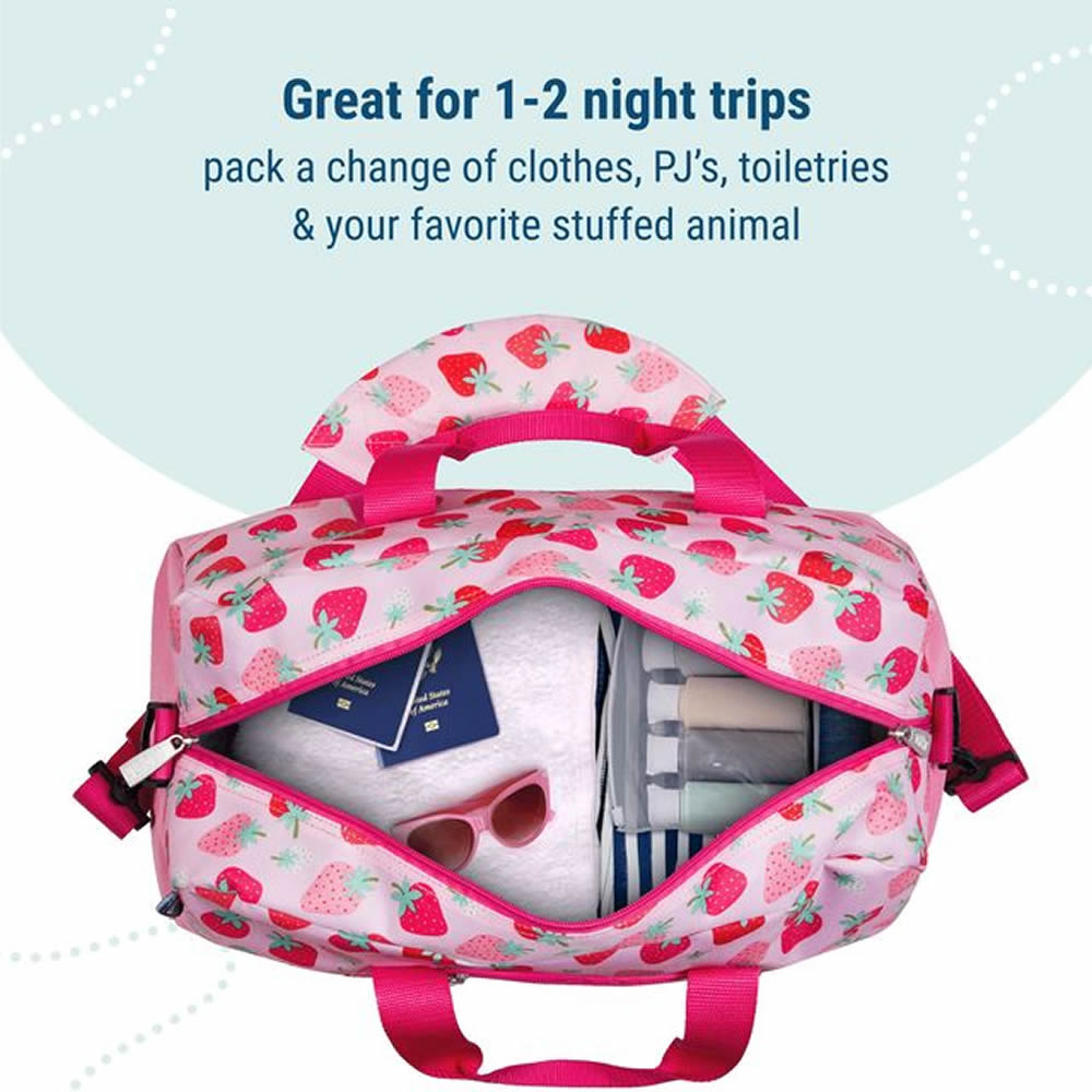 Strawberry Fields duffle bag for children