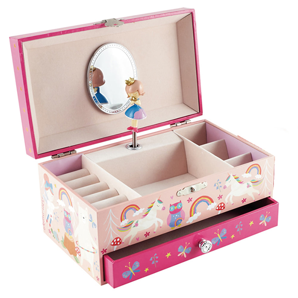 Fairy musical jewellery box for children