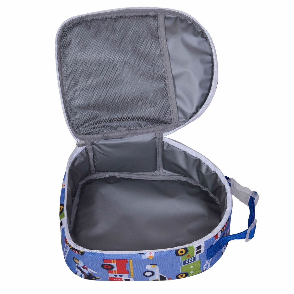 Open action vehicles children’s lunch box
