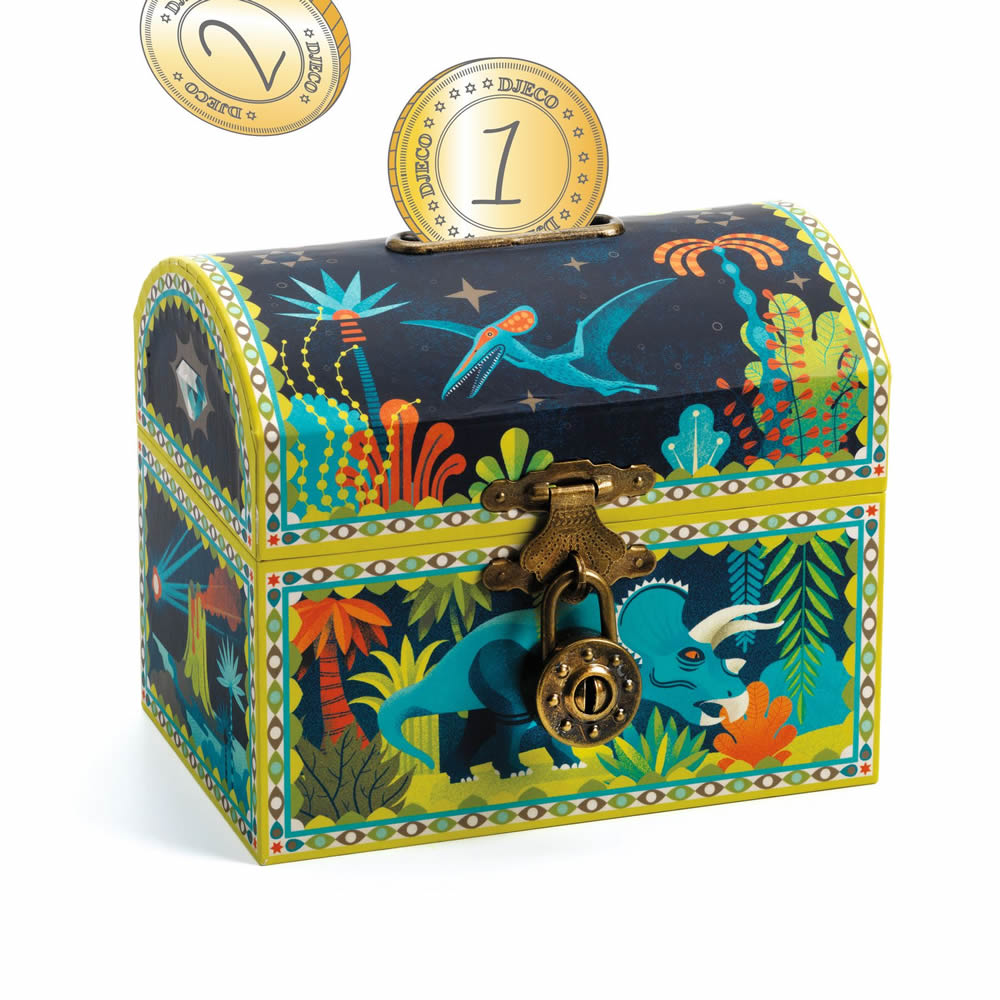 Children’s dinosaur money box