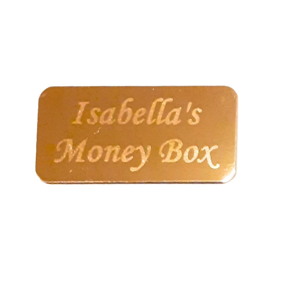 Personalised children’s ballerina money box