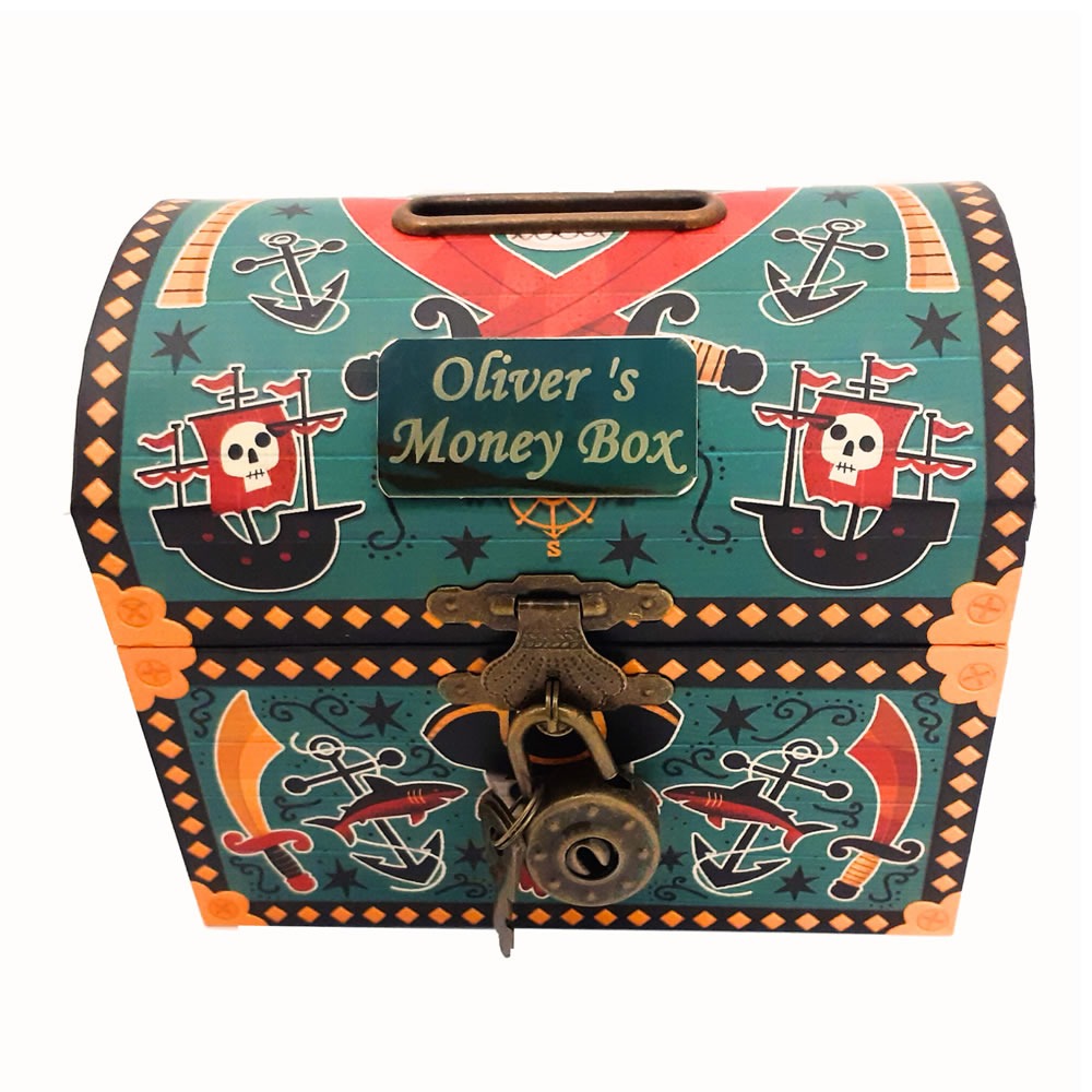 Pirate money box for kids