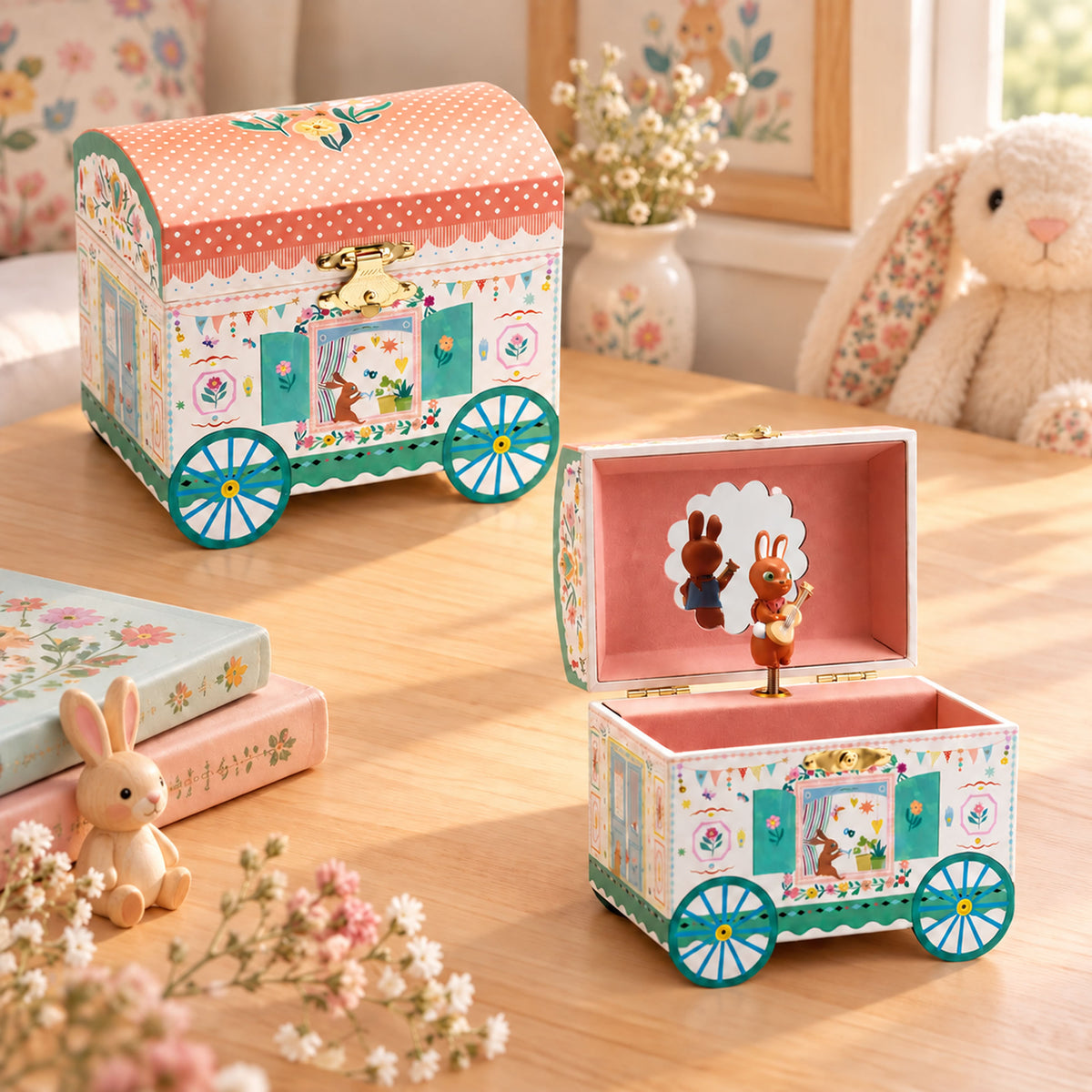 Enchanted Caravan Children's Musical Boxes - Personalisable