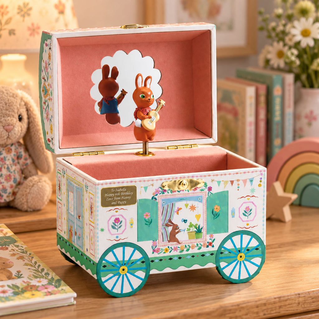 Enchanted Caravan Children's Musical Boxes - Personalisable