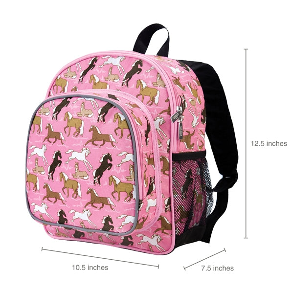 Children’s pink horses backpack
