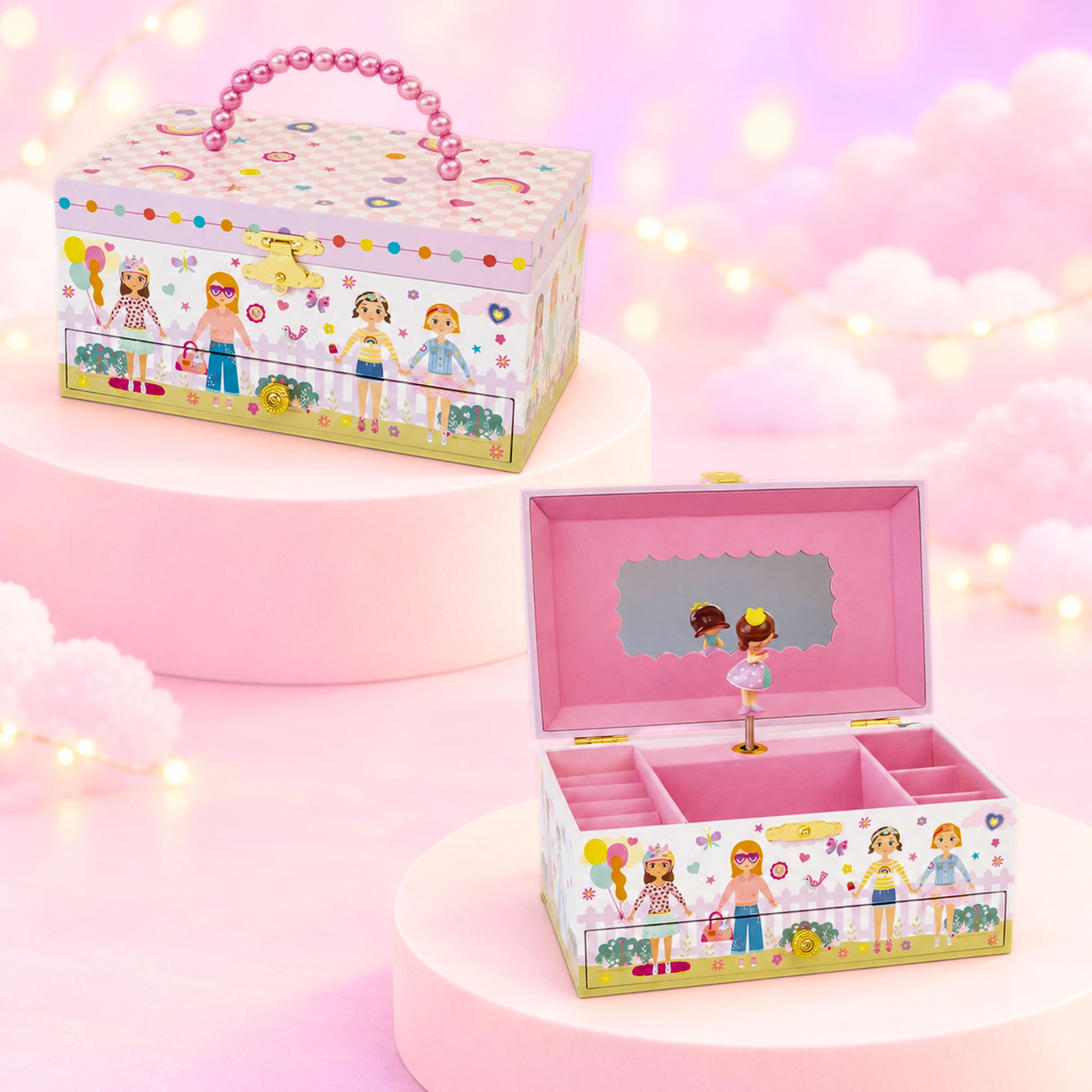 Personalised Girls Musical Jewellery Box - My Little Princess