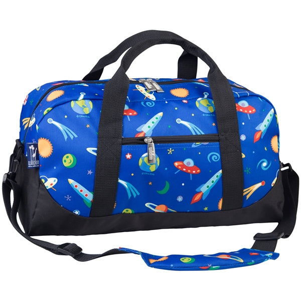 Wildkin space duffle bag for kids