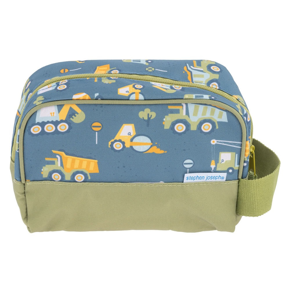 Children’s construction wash bag