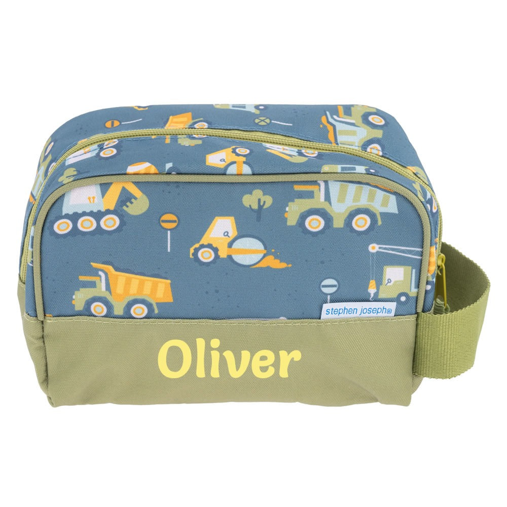 Construction wash bag for children