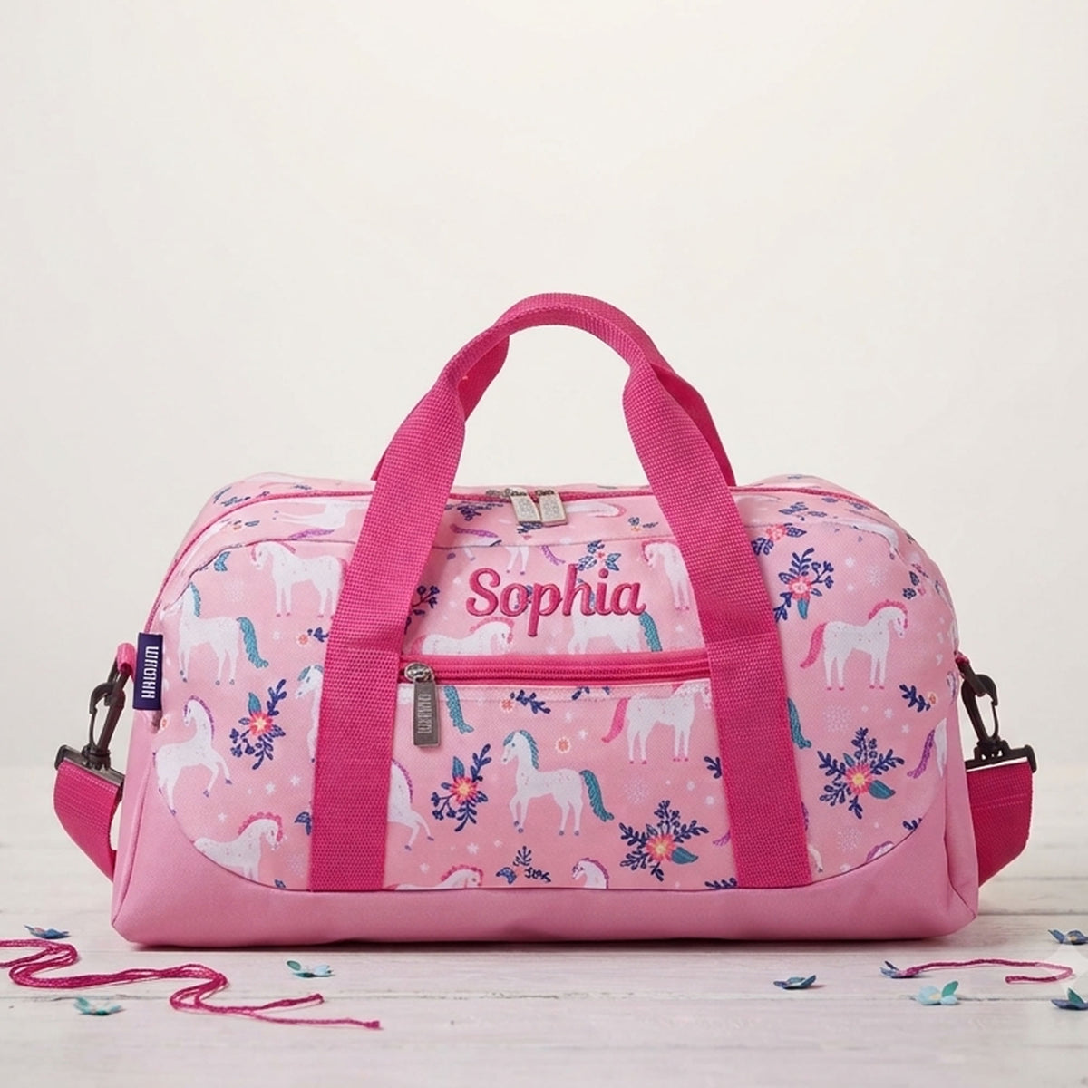 Personalised Kids Magical Unicorn Duffle Bag