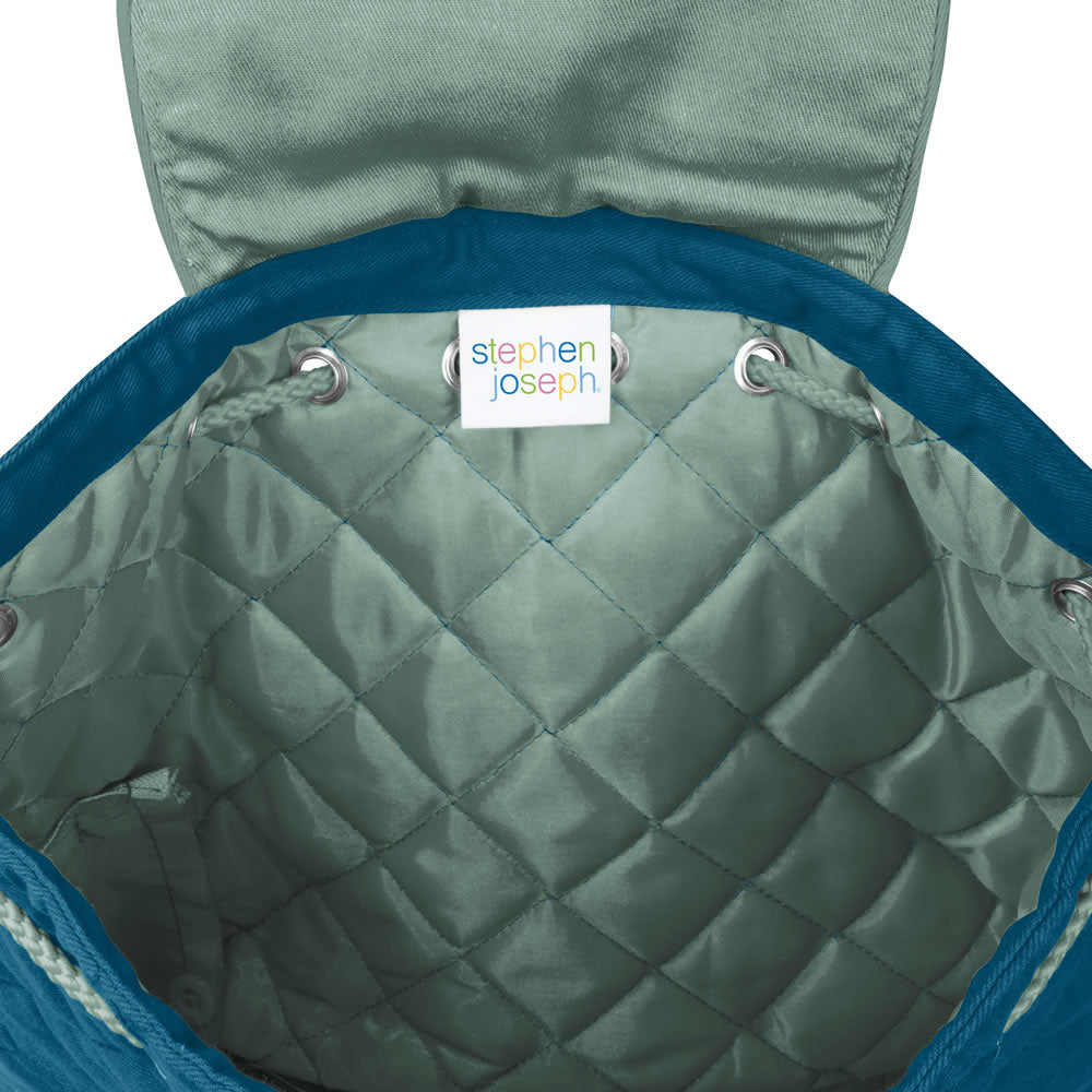 Inside of a koala toddler backpack
