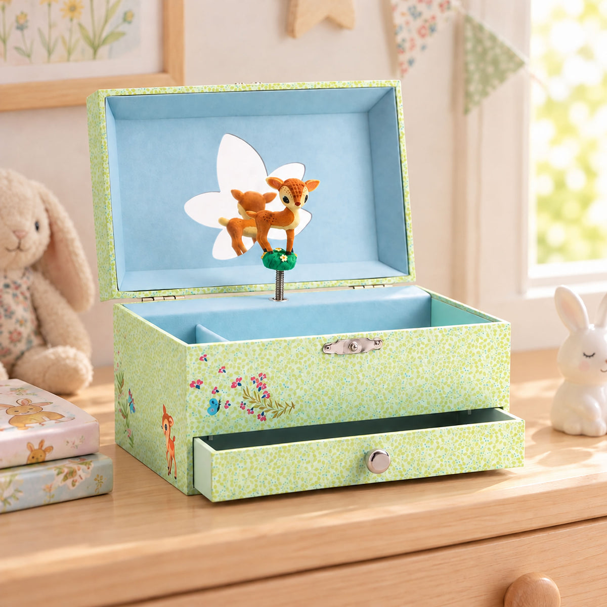 Children's Musical Jewellery Boxes - The Fawn's Song  - Personalisable