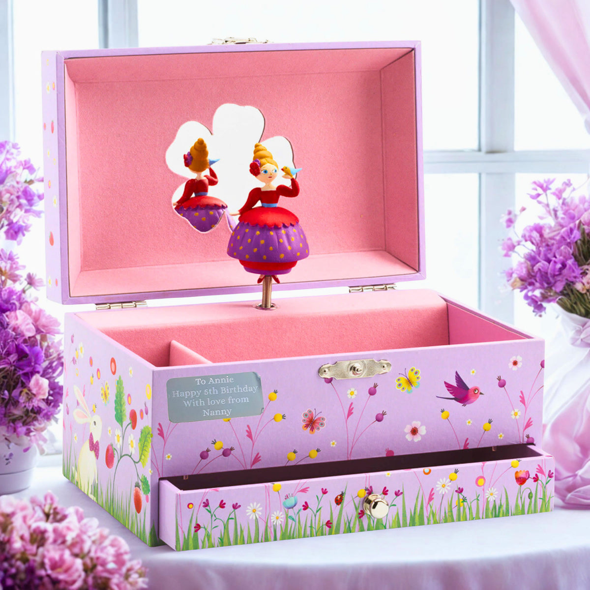 Children's Princess Melody Musical Jewellery Box - Personalisable