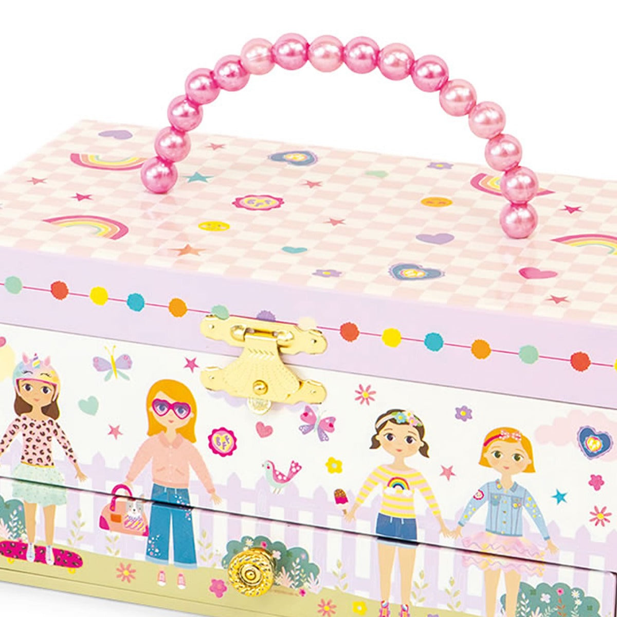 Little princess jewellery box detail