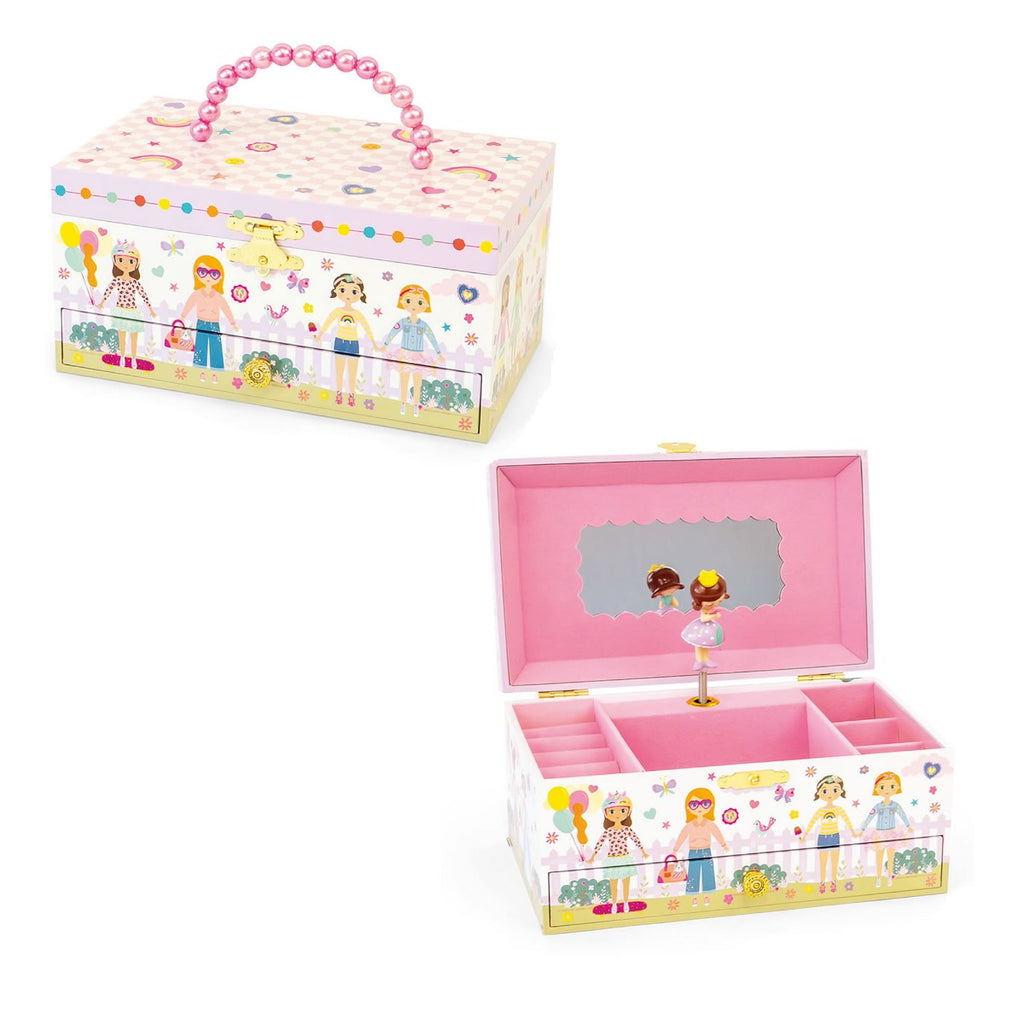 Personalised little princess musical jewellery box