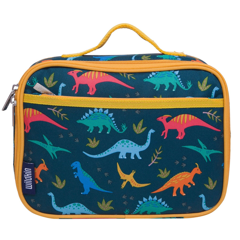 Jurassic dinosaur insulated lunch bag for children