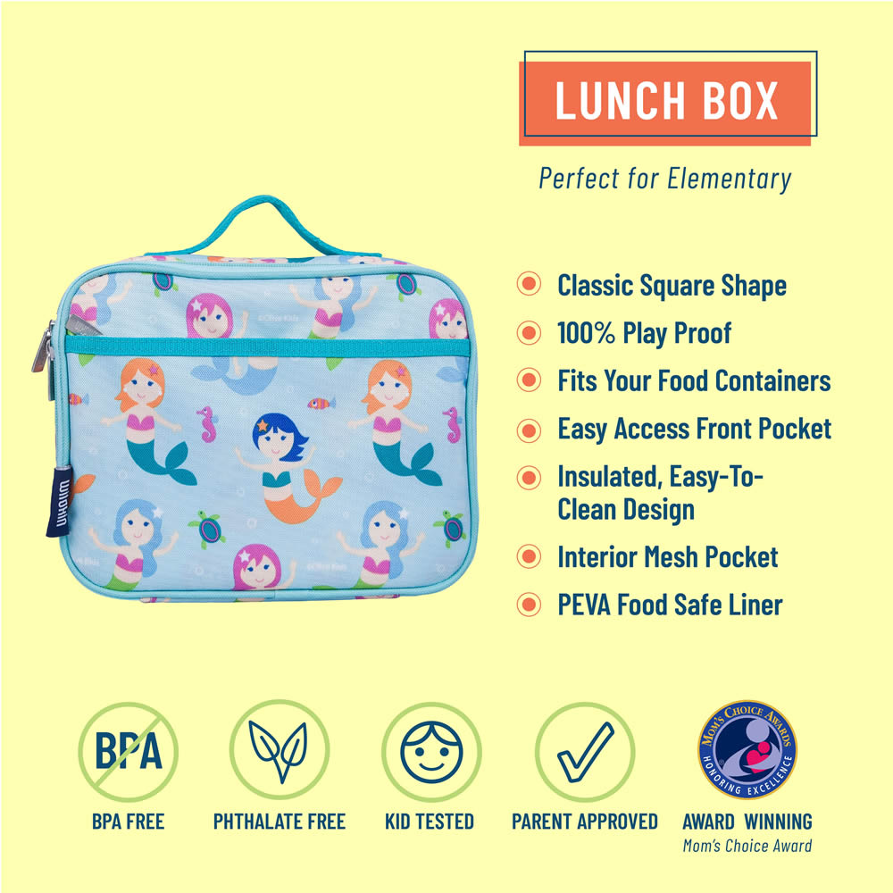 Girls’ mermaid lunch bag