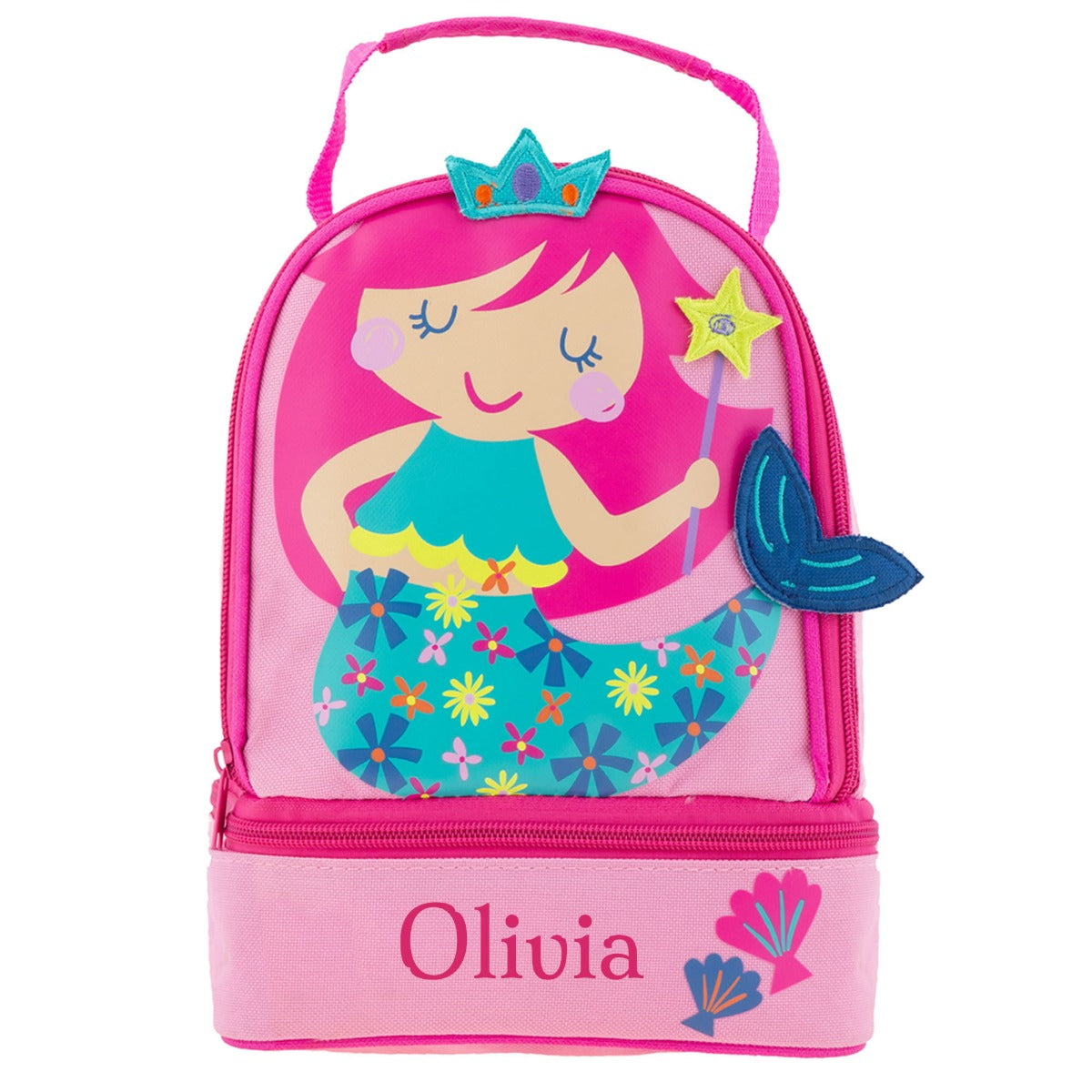 Personalised mermaid lunch box
