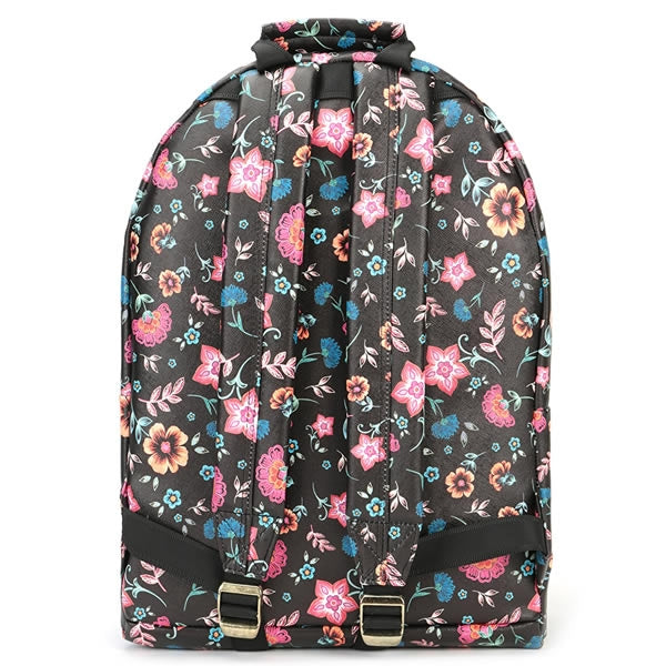 Mi-Pac backpack with folk print
