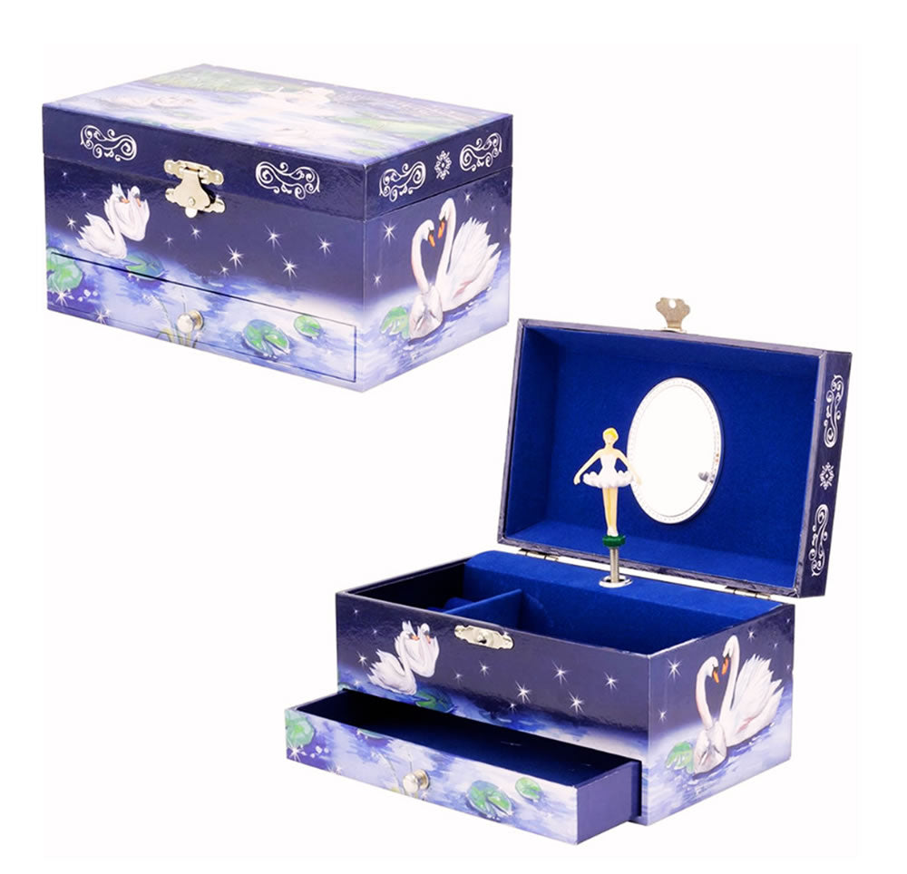 Prima Ballerina musical jewellery box