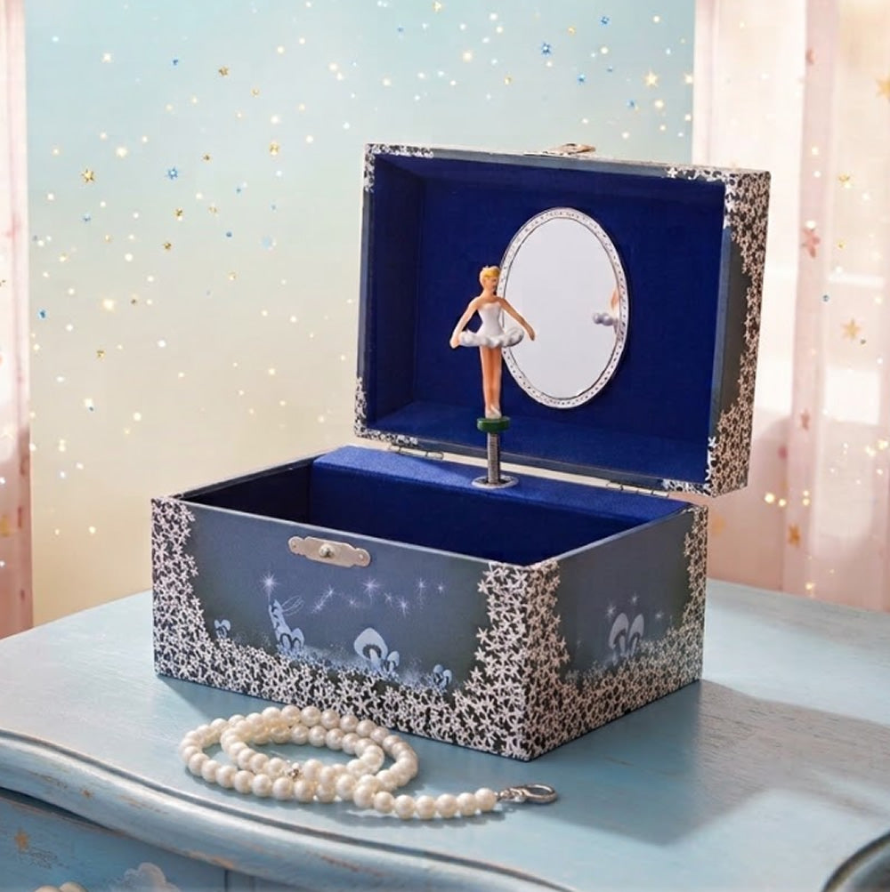 Personalised Girls Musical Jewellery Box - Ballerina Swan Lake