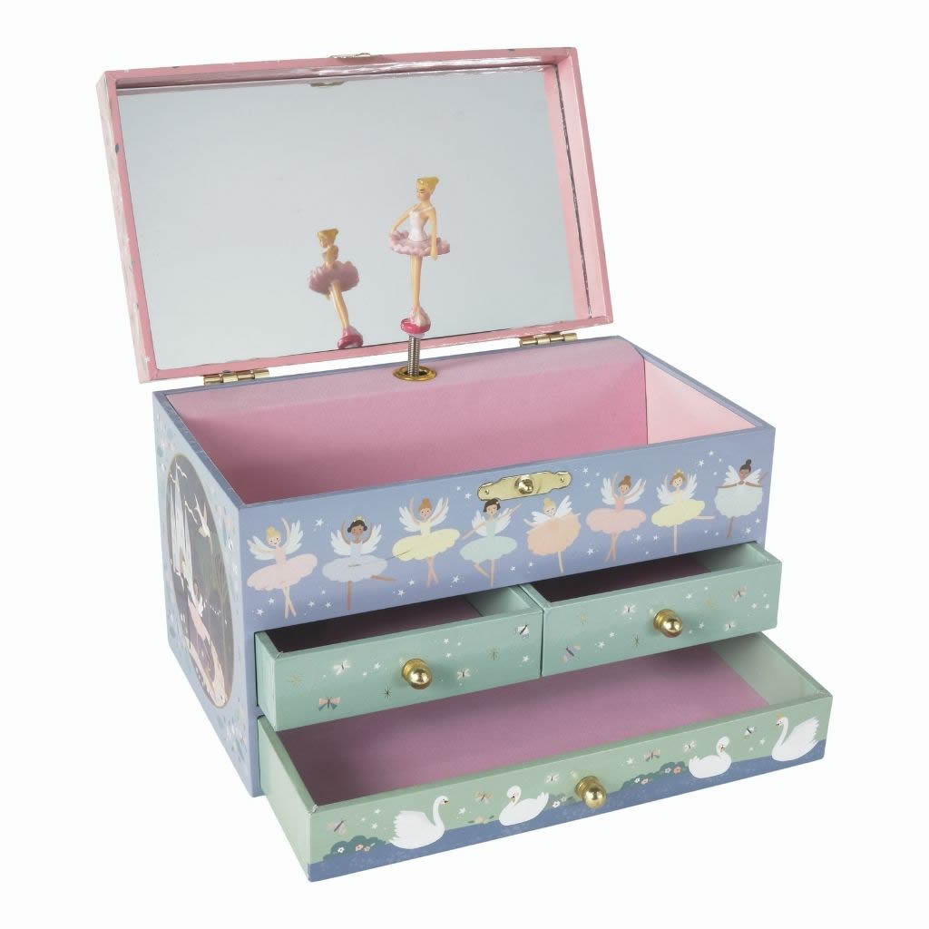 Enchanted Kingdom musical jewellery box