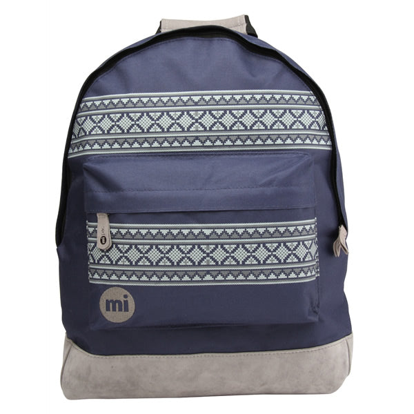 Mi-Pac Nordic navy and charcoal backpack