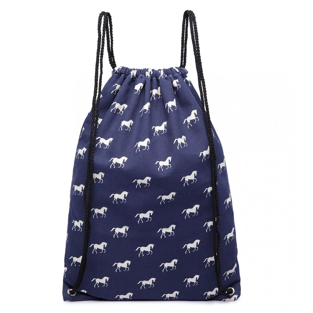 Kids’ navy PE bag