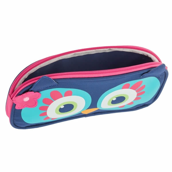Kids’ owl pencil case
