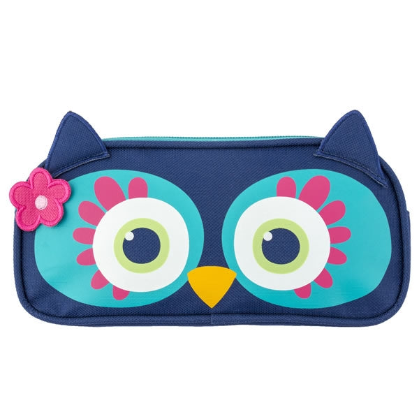 Owl pencil case for children