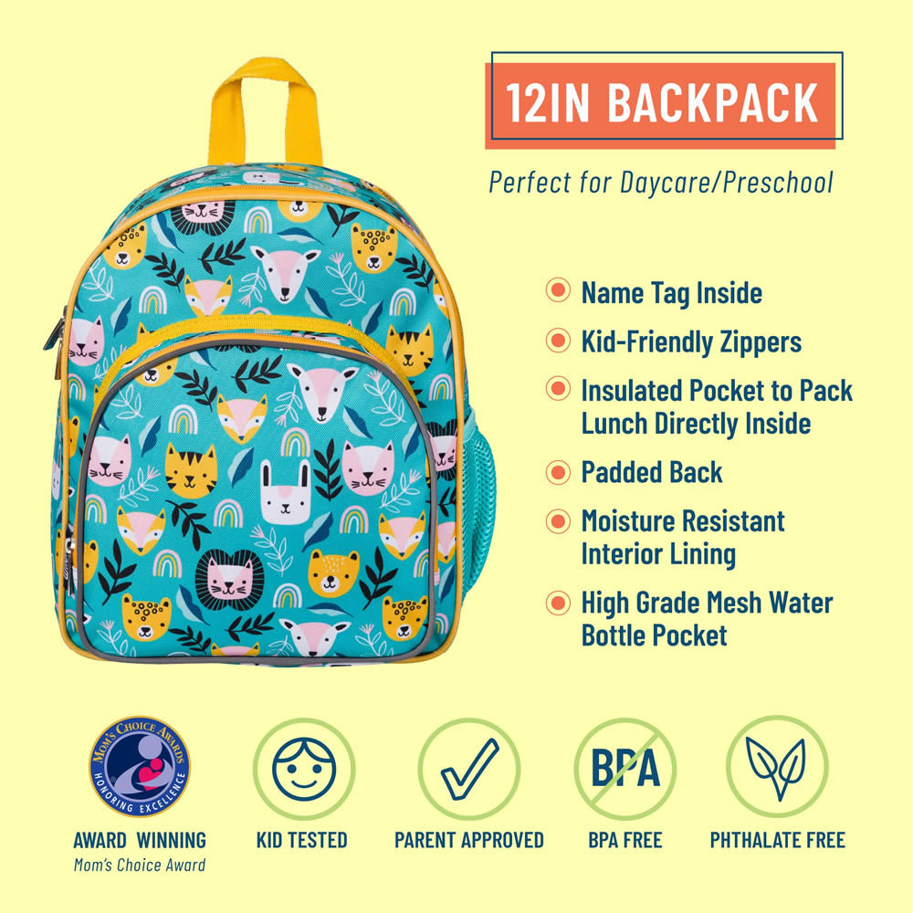Party animal toddler backpack