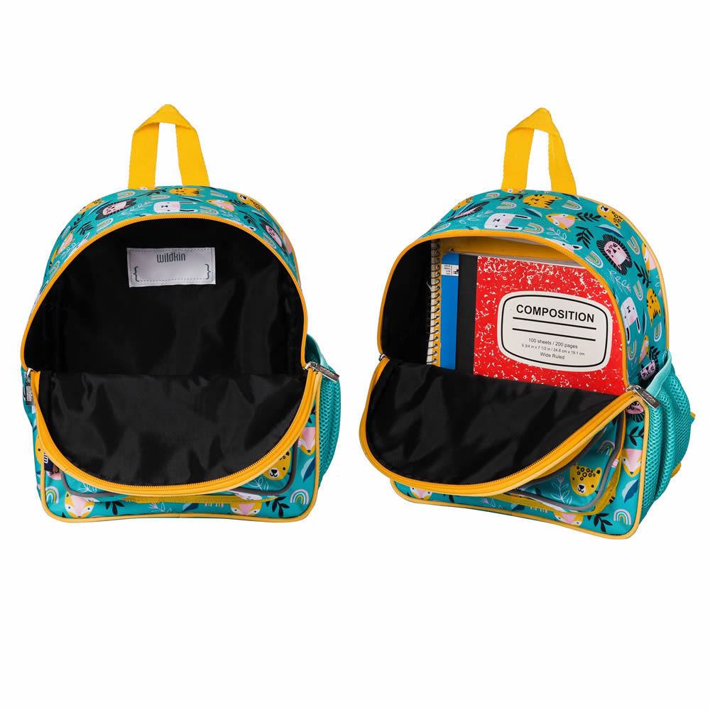 Rear view of a party animals children’s backpack