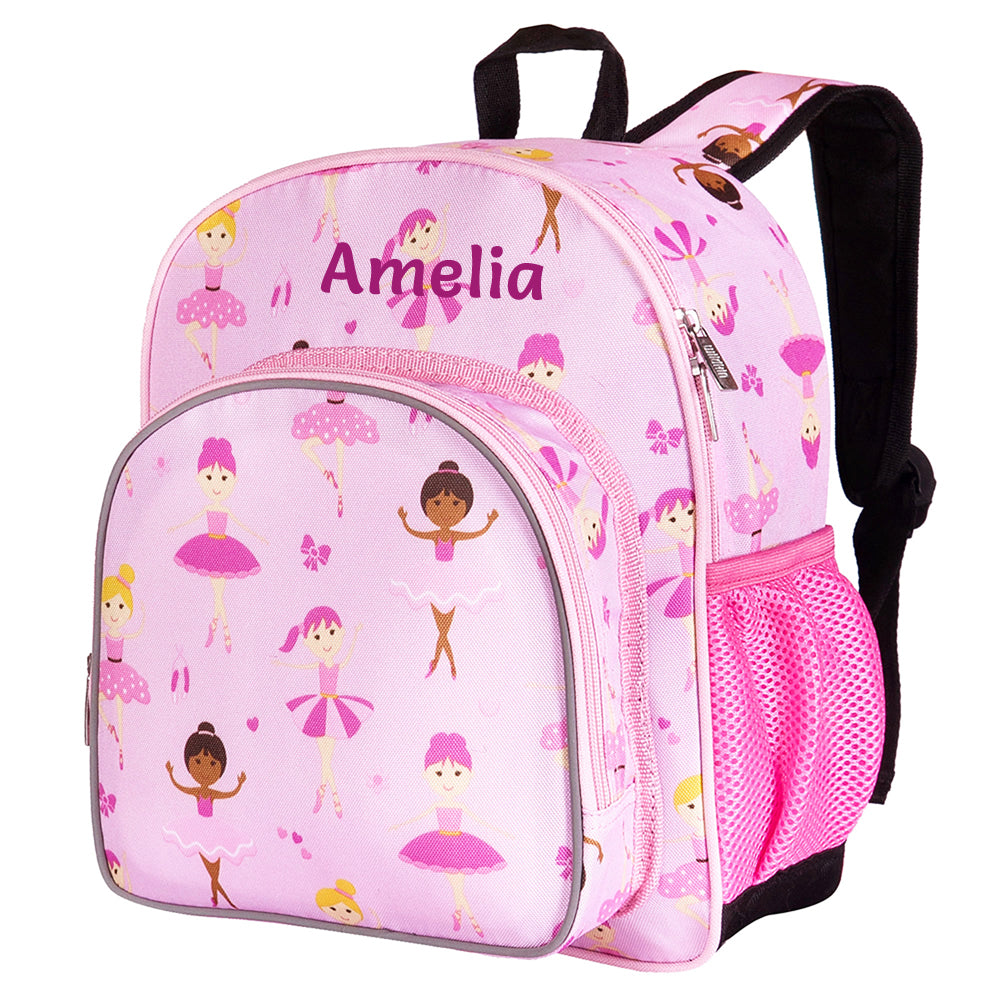 Personalised ballerina backpack for children