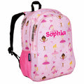 Personalised ballerina backpack for girls