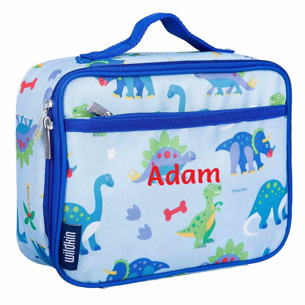 Personalised children’s dinosaur lunch box