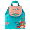 Personalised flower backpack for children