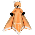 Personalised fox baby comforter