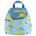 Personalised jungle toddler backpack